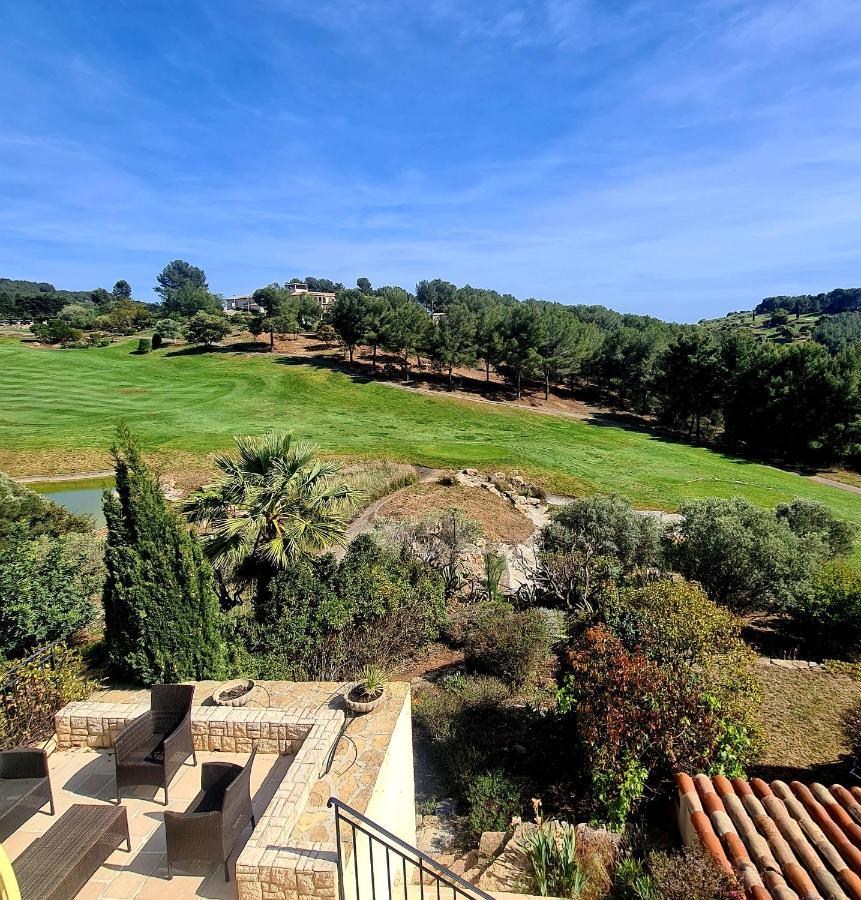 Villa Dans Cadre D'Exception - Golf, Piscine Et Tennis Prive Saint-Cyr-sur-Mer Extérieur photo