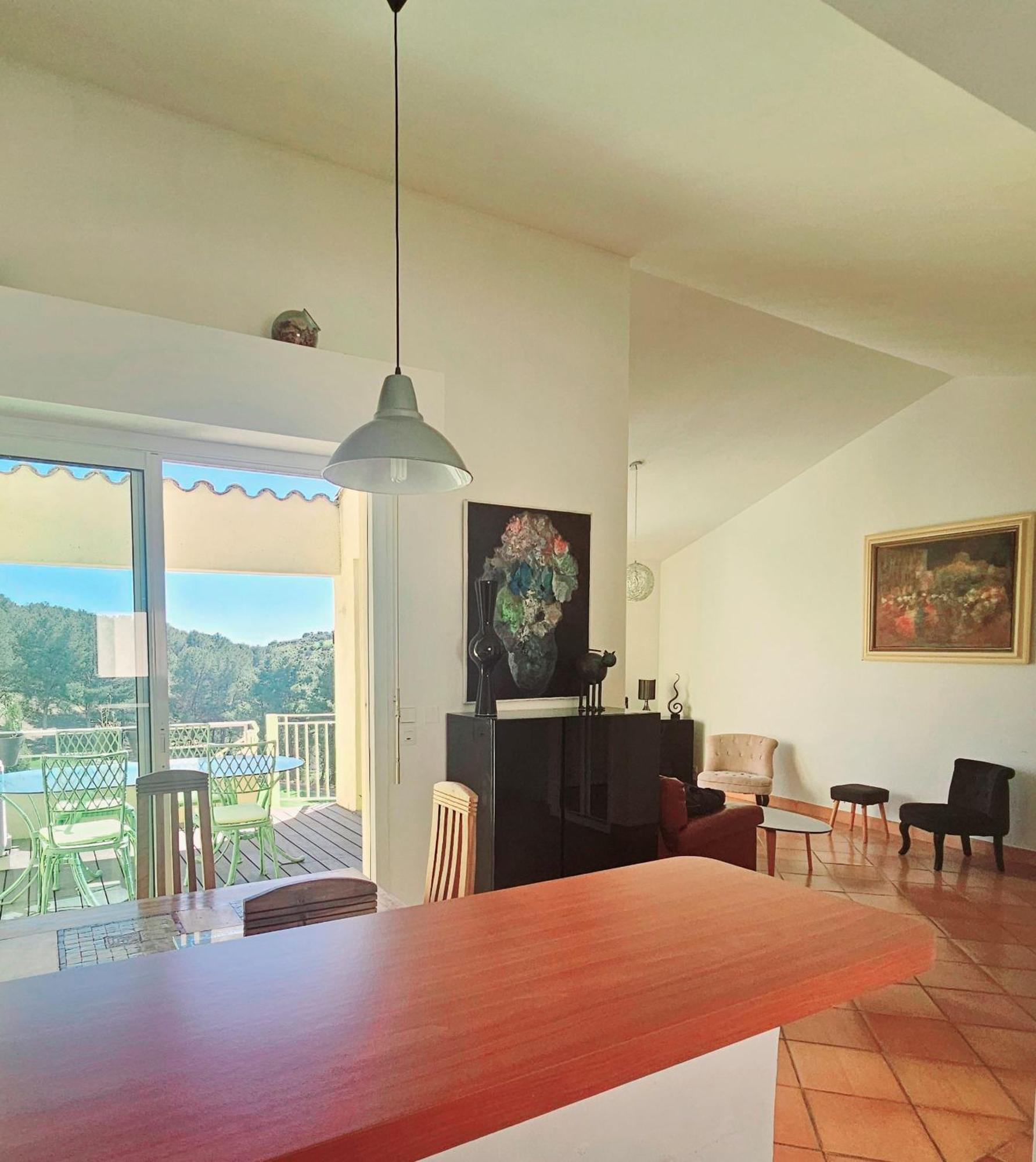 Villa Dans Cadre D'Exception - Golf, Piscine Et Tennis Prive Saint-Cyr-sur-Mer Extérieur photo